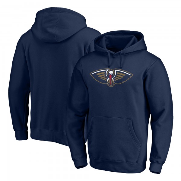 Толстовка с капюшоном New Orleans Pelicans Primary Team Logo - Navy - фирменная одежда NBA