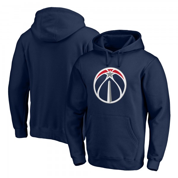 Толстовка с капюшоном Washington Wizards Primary Team Logo - Navy - фирменная одежда NBA