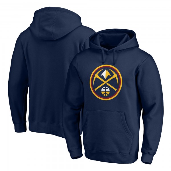 Толстовка Denver Nuggets Icon Primary Logo Fitted - Navy