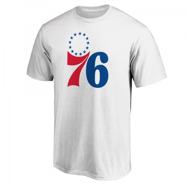 Футболка Philadelphia 76ers Primary Team Logo - White