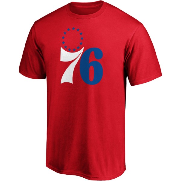 Футболка Philadelphia 76ers Primary Team Logo - Red