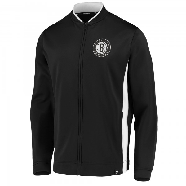 Куртка Brooklyn Nets Black Exclusive Mock Neck