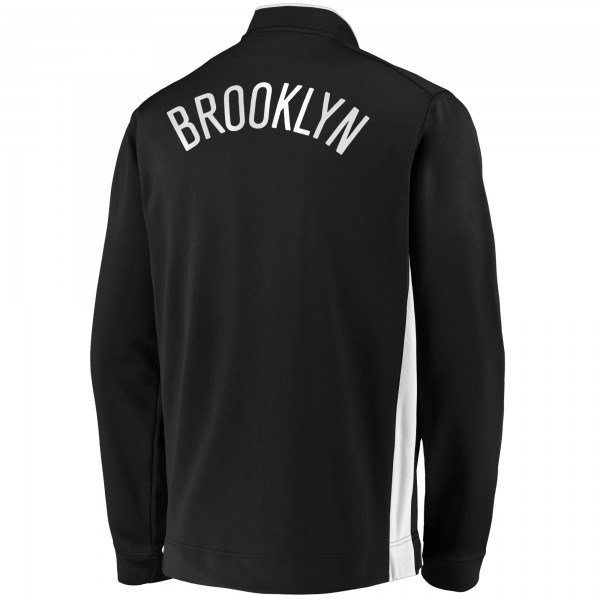 Куртка Brooklyn Nets Black Exclusive Mock Neck