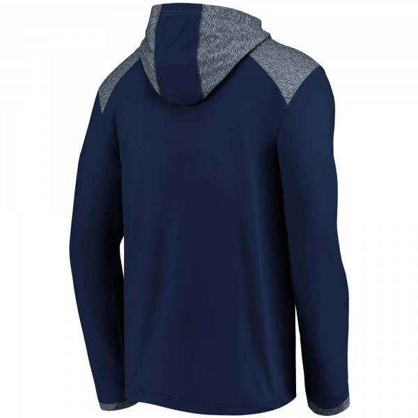 Толстовка с капюшоном New Orleans Pelicans Iconic Stealth Marble Blocked - Navy - фирменная одежда NBA