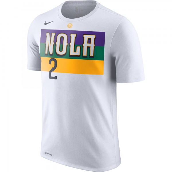 Футболка Lonzo Ball New Orleans Pelicans Nike 2019/20 City Edition - White