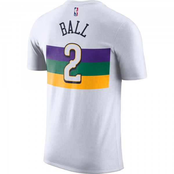 Футболка Lonzo Ball New Orleans Pelicans Nike 2019/20 City Edition - White