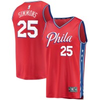 Игровая форма Ben Simmons Philadelphia 76ers Fast Break Replica - Statement Edition - Red