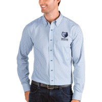 Рубашка Memphis Grizzlies Antigua Structure - Blue/White