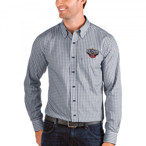 Рубашка New Orleans Pelicans Antigua Structure - Navy/White