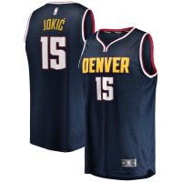 Джерси Denver Nuggets Nikola Jokic Fanatics Navy Fast Break Player - Icon Edition