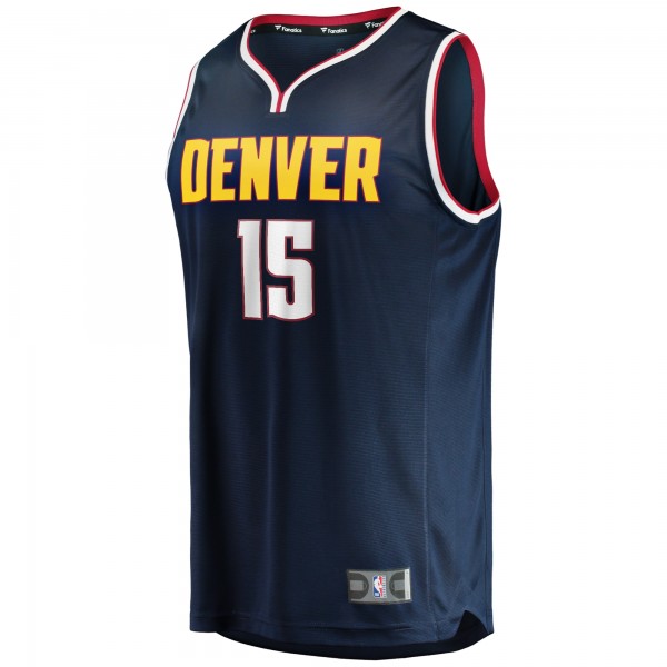 Джерси Denver Nuggets Nikola Jokic Fanatics Navy Fast Break Player - Icon Edition