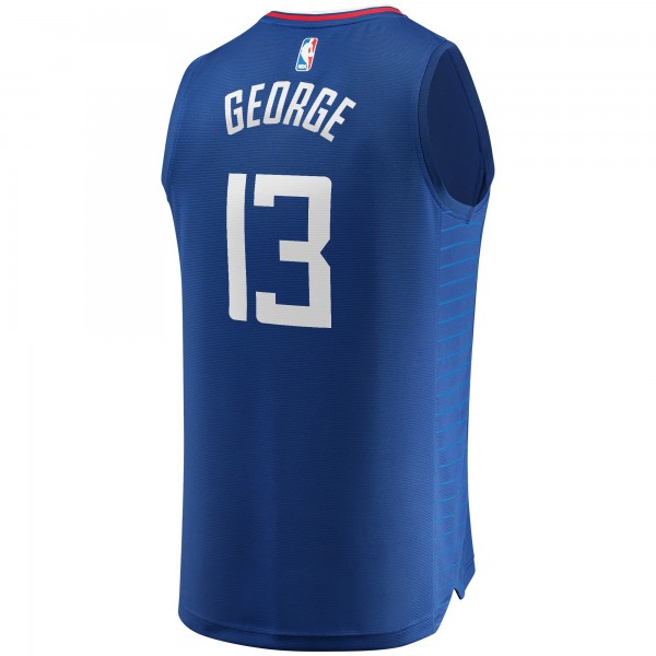 Детская игровая майка Paul George LA Clippers Fast Break - Icon Edition - Royal - баскетбольная джерси NBA