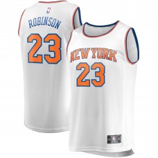 Игровая майка Mitchell Robinson New York Knicks Fast Break Replica - Association Edition - White