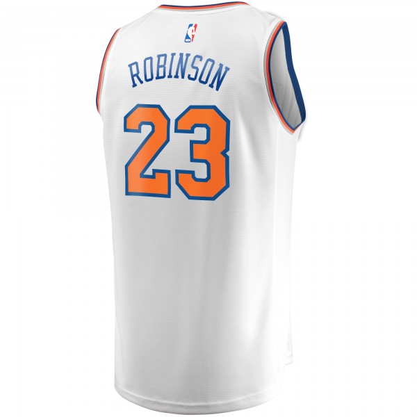 Игровая майка Mitchell Robinson New York Knicks Fast Break Replica - Association Edition - White - оригинальная джерси НБА