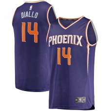 Игровая форма  Cheick Diallo Phoenix Suns Youth Fast Break Replica Player - Icon Edition - Purple