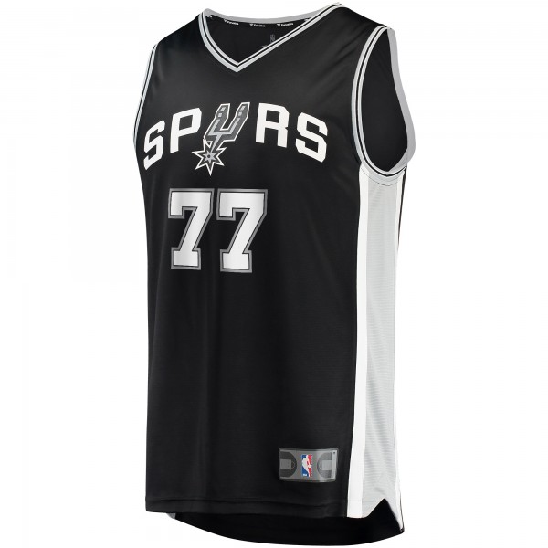 Детская игровая майка DeMarre Carroll San Antonio Spurs Fast Break Replica - Icon Edition - Black - баскетбольная джерси NBA