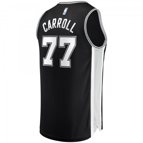 Детская игровая майка DeMarre Carroll San Antonio Spurs Fast Break Replica - Icon Edition - Black - баскетбольная джерси NBA