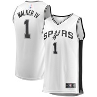 Детская игровая майка Lonnie Walker San Antonio Spurs Fast Break Replica - Association Edition - White