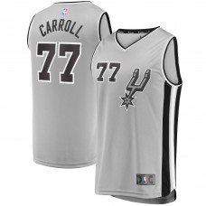 Детская игровая майка DeMarre Carroll San Antonio Spurs Fast Break Replica - Statement Edition - Silver