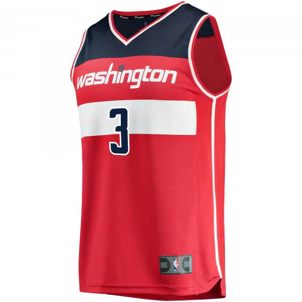 Игровая майка Bradley Beal Washington Wizards Fast Break - Icon Edition - Red - оригинальная джерси НБА