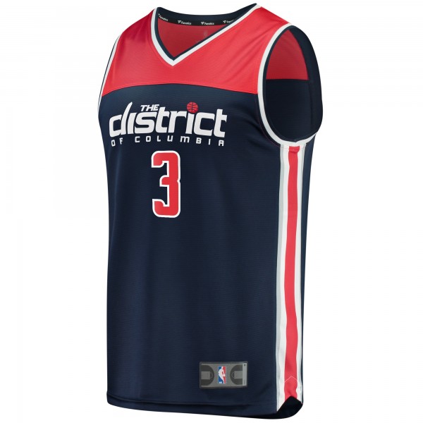 Игровая майка Bradley Beal Washington Wizards Fast Break - Statement Edition - Navy - оригинальная джерси НБА