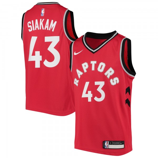 Детская игровая майка Pascal Siakam Toronto Raptors Nike Swingman - Icon Edition - Red - баскетбольная джерси NBA