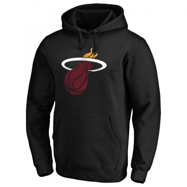 Miami Heat Black Playmaker Name & Number Pullover Hoodie