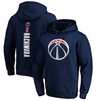 Толстовка с капюшоном Rui Hachimura Washington Wizards - Navy