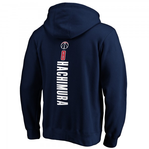 Толстовка с капюшоном Rui Hachimura Washington Wizards - Navy - фирменная одежда NBA
