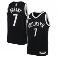 Детская игровая майка Kevin Durant Brooklyn Nets Nike Swingman - Icon Edition - Black