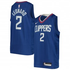 Детская игровая майка Kawhi Leonard LA Clippers Nike Swingman - Icon Edition - Royal