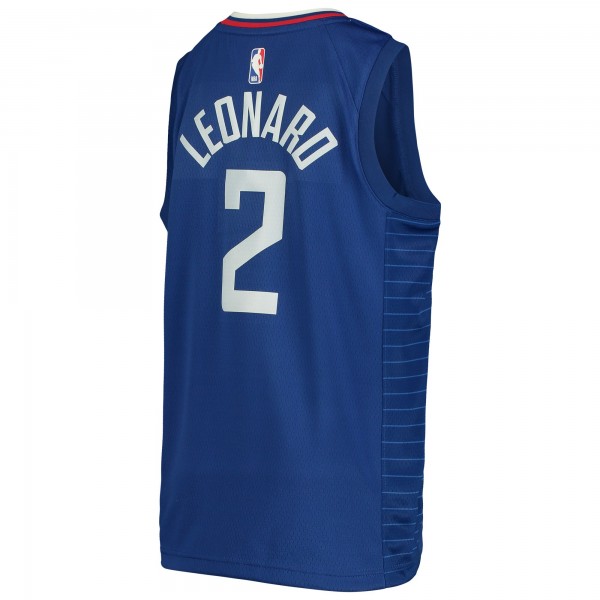 Детская игровая майка Kawhi Leonard LA Clippers Nike Swingman - Icon Edition - Royal - баскетбольная джерси NBA
