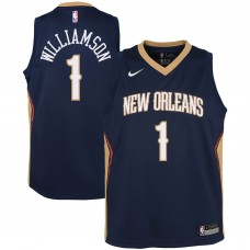 Детская игровая майка Zion Williamson New Orleans Pelicans Nike Swingman - Icon Edition - Navy