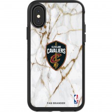 Чехол на телефон Cleveland Cavaliers iPhone Symmetry Marble - Black