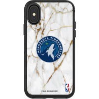 Чехол на iPhone Minnesota Timberwolves Symmetry Marble - Black