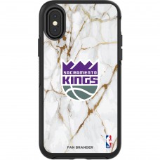 Чехол на iPhone Sacramento Kings Symmetry Marble - Black
