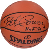 Мяч Bob Cousy Boston Celtics Fanatics Authentic Autographed Spalding Indoor/Outdoor with 'HOF 71' Inscription