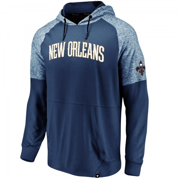 Толстовка с капюшоном New Orleans Pelicans Made To Move Space Dye - Navy - фирменная одежда NBA