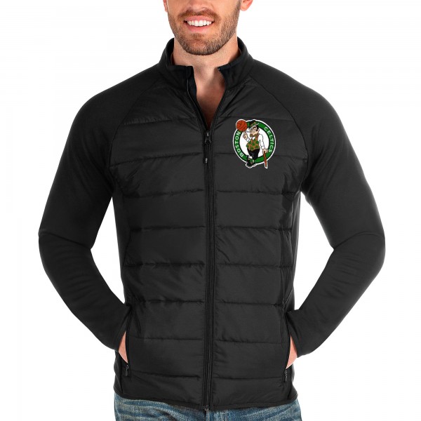 Куртка на молнии Boston Celtics Antigua - Black