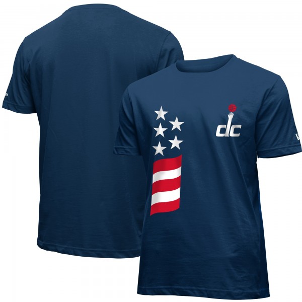 Игровая форма  Футболка Washington Wizards New Era 2019/20 City Edition Brushed - Navy