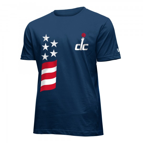 Игровая форма  Футболка Washington Wizards New Era 2019/20 City Edition Brushed - Navy