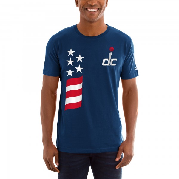 Игровая форма  Футболка Washington Wizards New Era 2019/20 City Edition Brushed - Navy