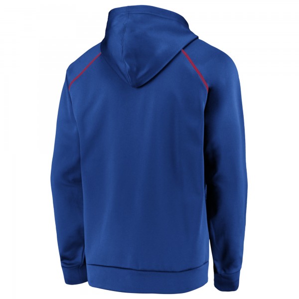 Толстовка с капюшоном Philadelphia 76ers Game Day Ready - Heathered Charcoal/Royal - фирменная одежда NBA