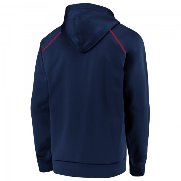 Толстовка с капюшоном Washington Wizards Game Day Ready - Heathered Charcoal/Navy - фирменная одежда NBA
