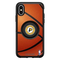 Чехол на iPhone с попсокетом Indiana Pacers OtterBox Primary - Black