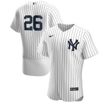 Джерси New York Yankees DJ LeMahieu Nike White/Navy Home Authentic Player