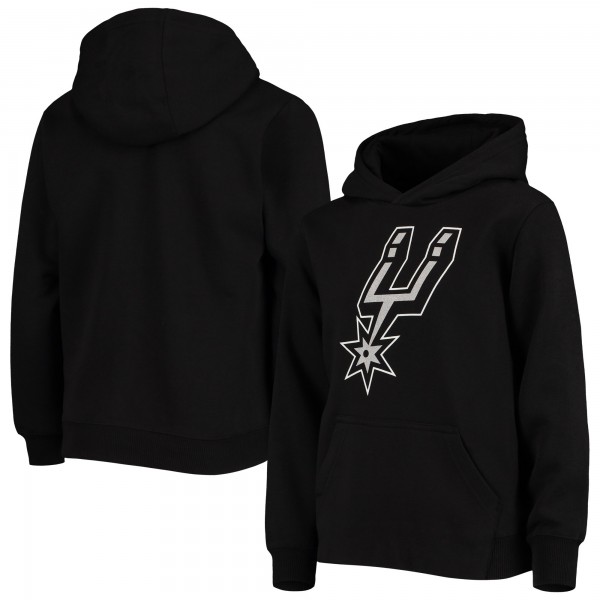 Детская толстовка San Antonio Spurs Primary Logo Fleece - Black