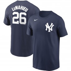 New York Yankees DJ LeMahieu Nike Navy Name & Number T-Shirt