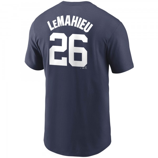 New York Yankees DJ LeMahieu Nike Navy Name & Number T-Shirt