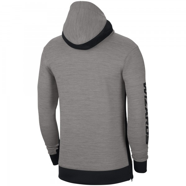 Толстовка на молнии Washington Wizards Nike Authentic Showtime Performance - Heathered Charcoal - фирменная одежда NBA